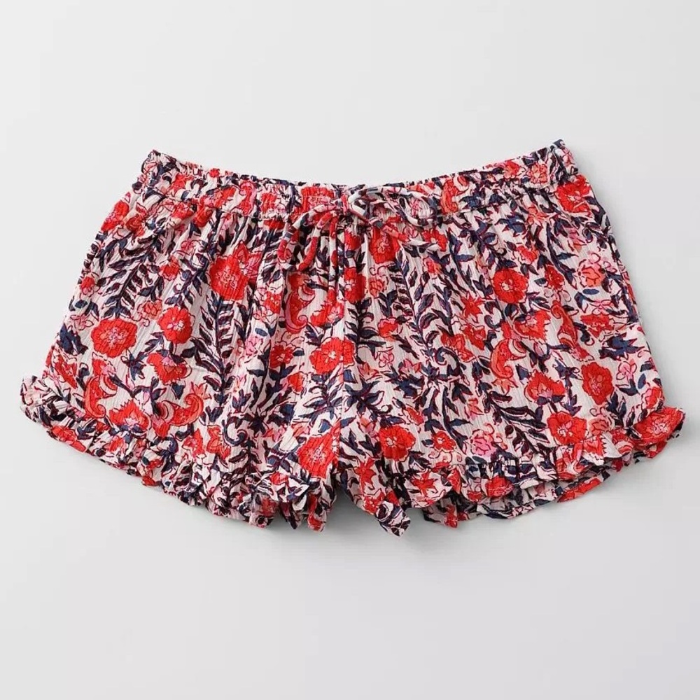 Billabong Girls’ Ruffle Shorts - Picture 2 of 7